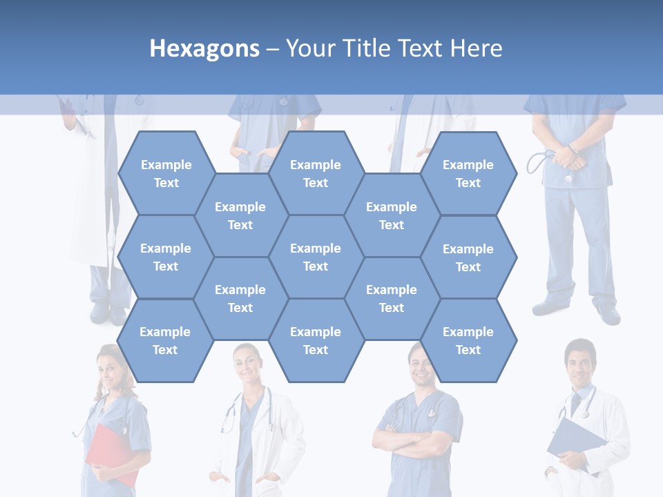 Group Physician Many PowerPoint Template