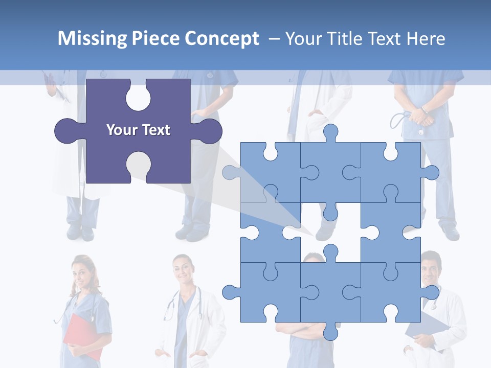 Group Physician Many PowerPoint Template