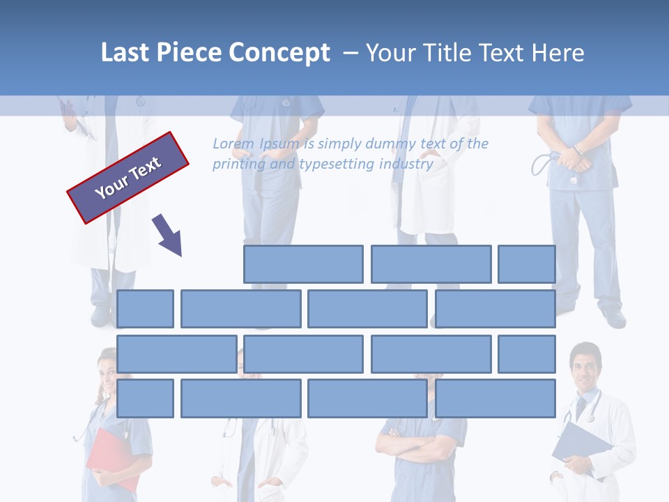 Group Physician Many PowerPoint Template