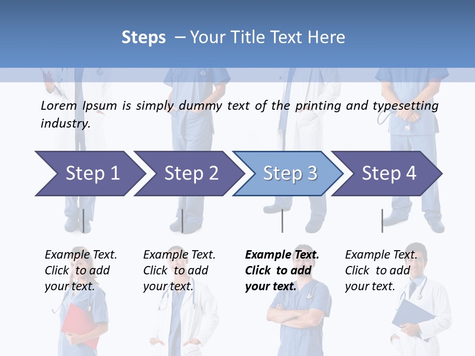 Group Physician Many PowerPoint Template