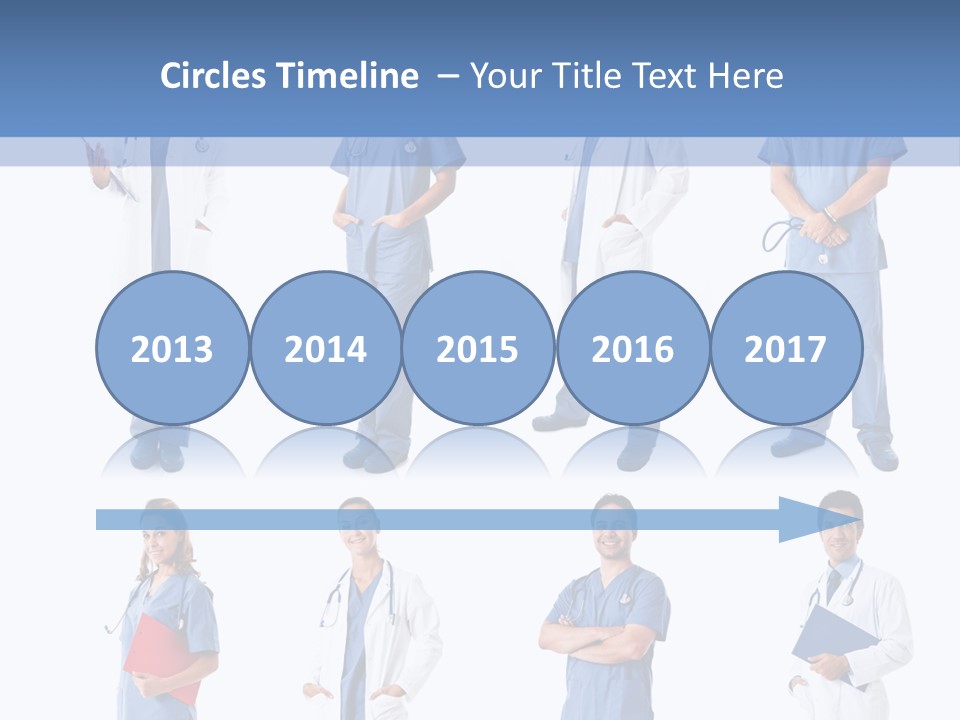 Group Physician Many PowerPoint Template
