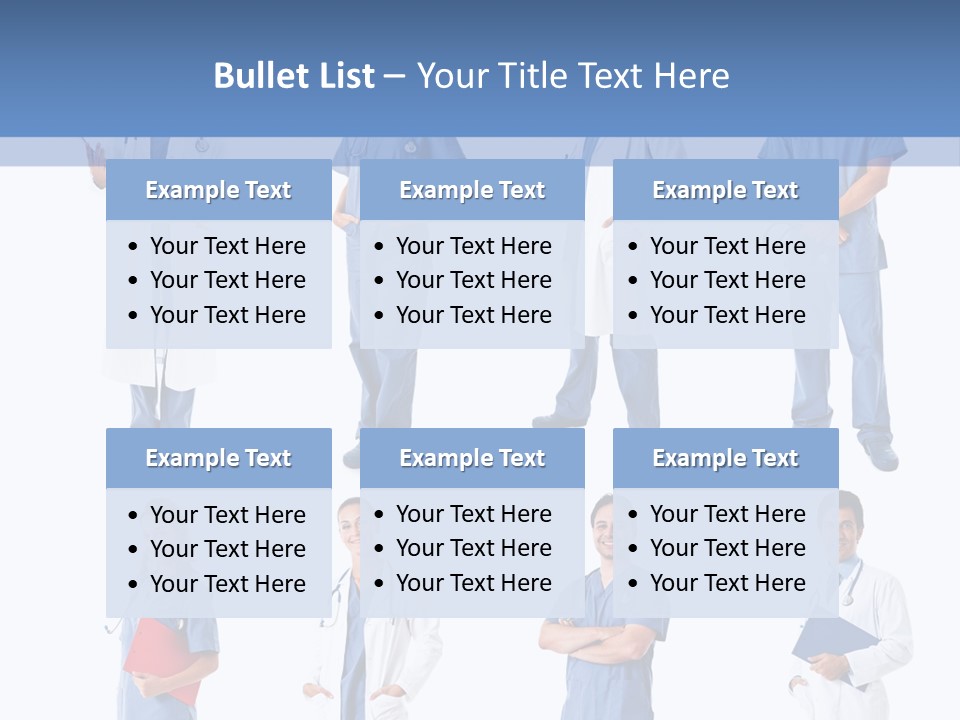 Group Physician Many PowerPoint Template
