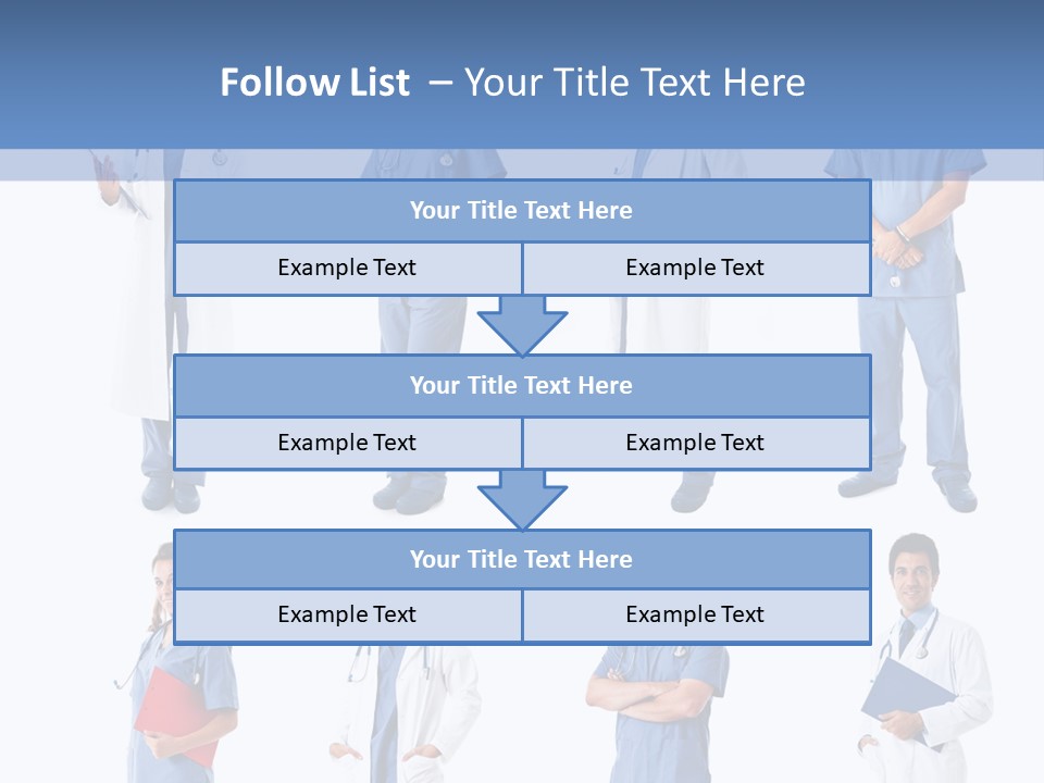 Group Physician Many PowerPoint Template