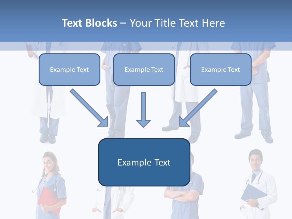 Group Physician Many PowerPoint Template