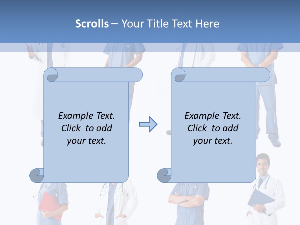 Group Physician Many PowerPoint Template