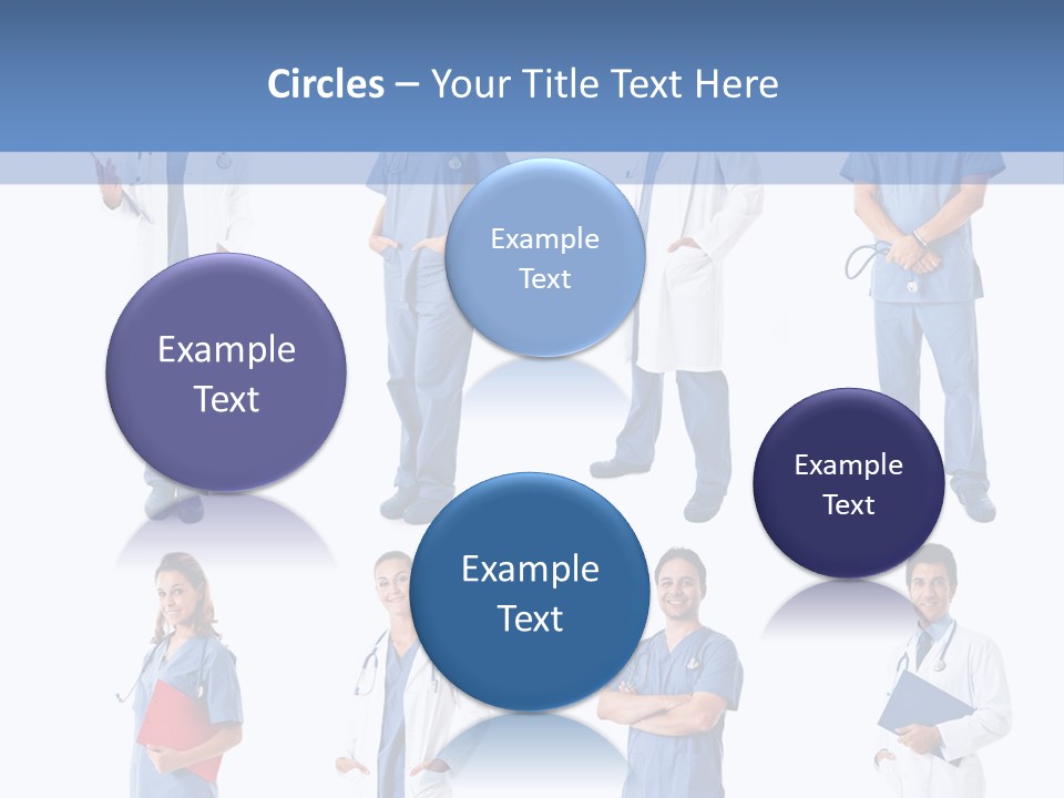 Group Physician Many PowerPoint Template