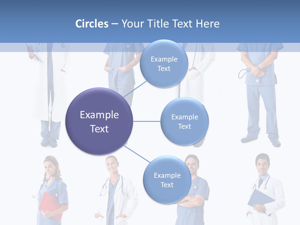 Group Physician Many PowerPoint Template