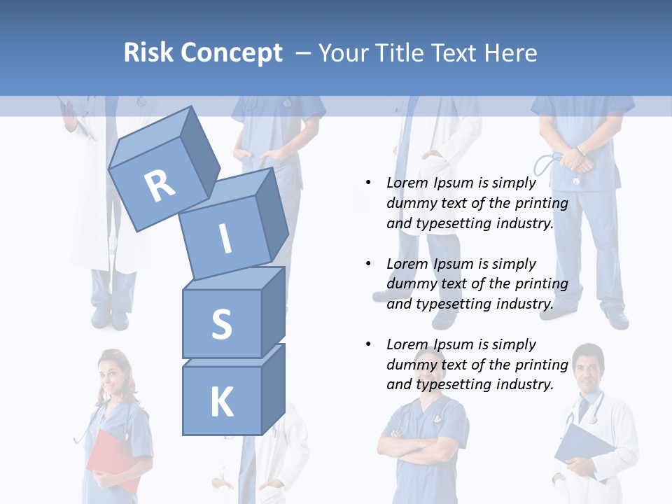 Group Physician Many PowerPoint Template