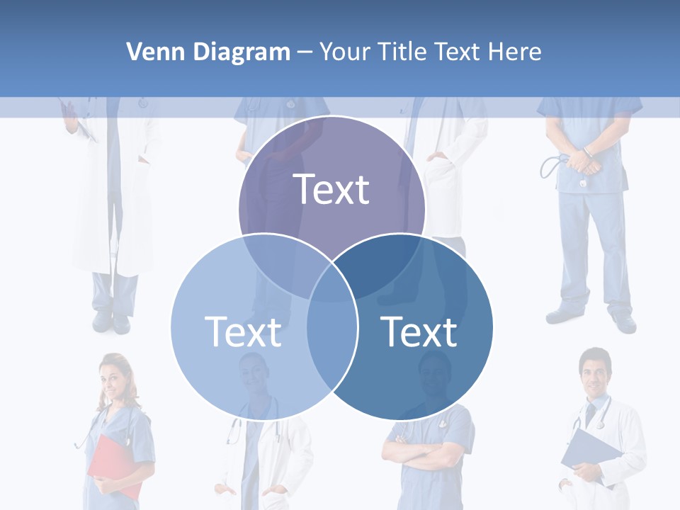 Group Physician Many PowerPoint Template