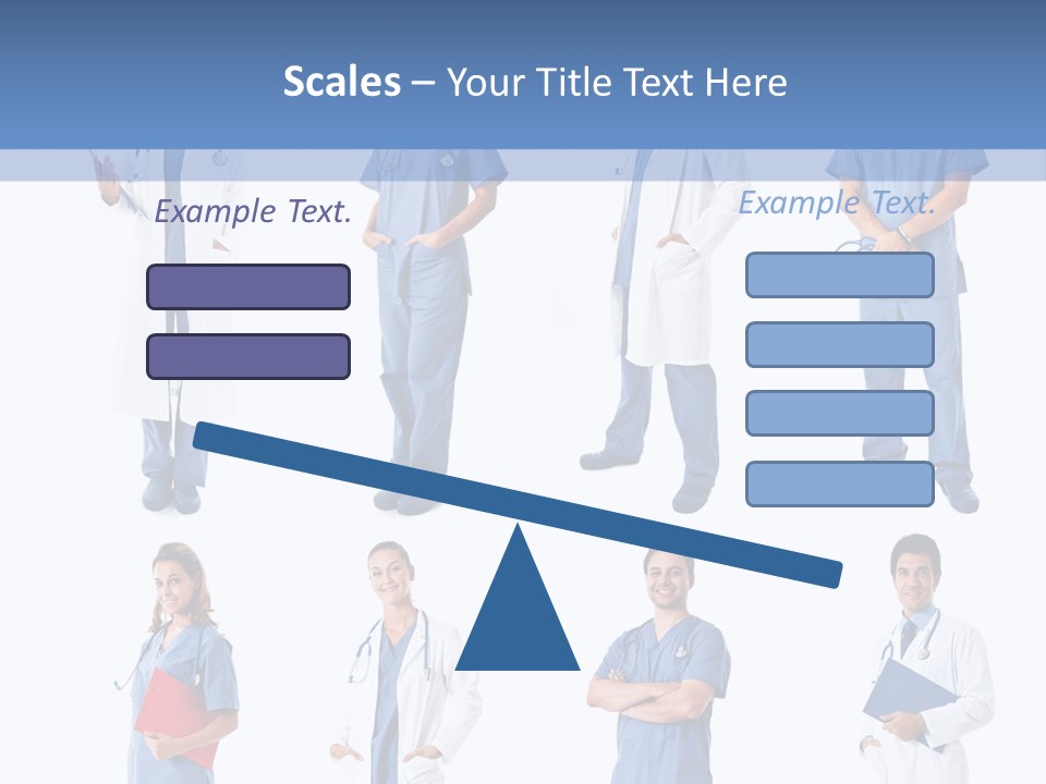 Group Physician Many PowerPoint Template