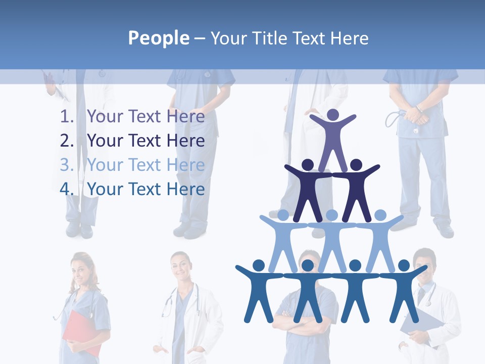Group Physician Many PowerPoint Template