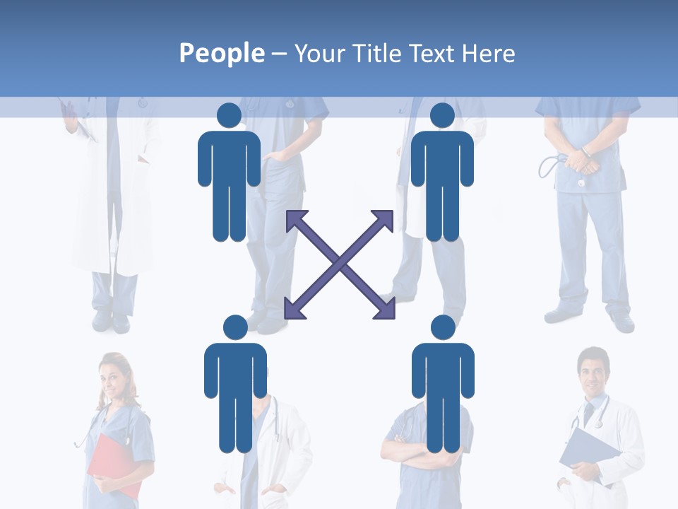 Group Physician Many PowerPoint Template