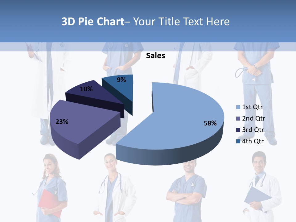 Group Physician Many PowerPoint Template