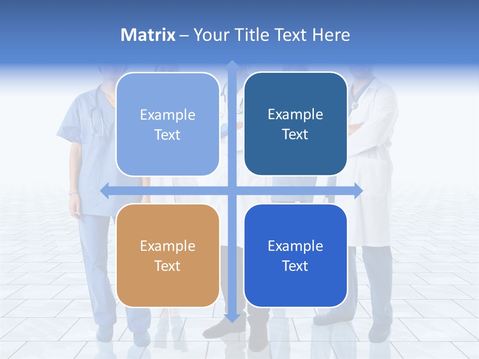 Nurse Doctor Smiling PowerPoint Template
