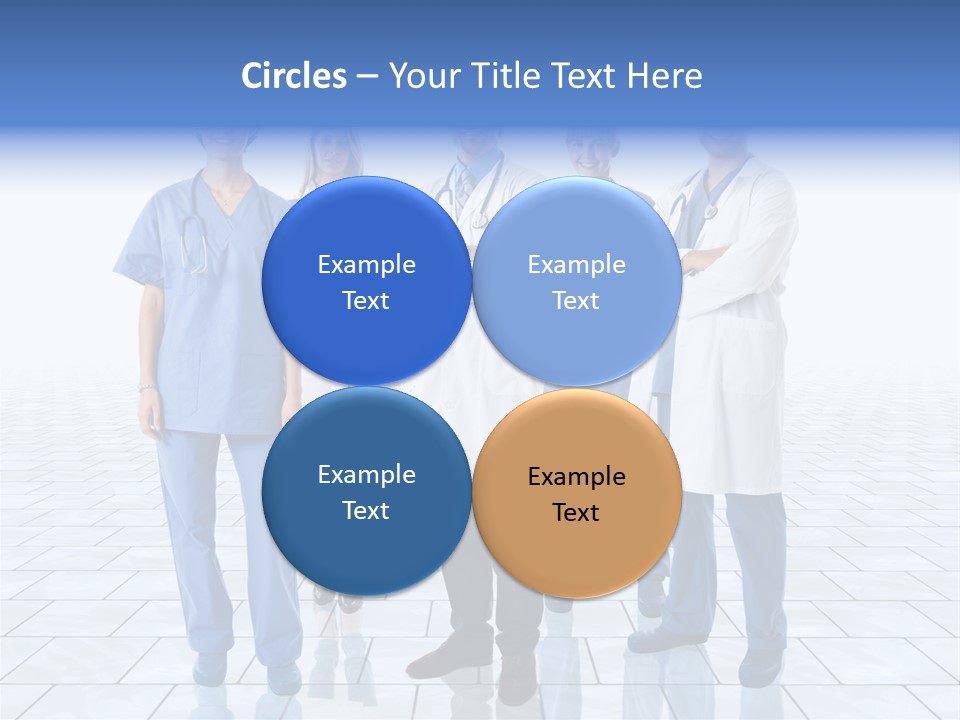 Nurse Doctor Smiling PowerPoint Template