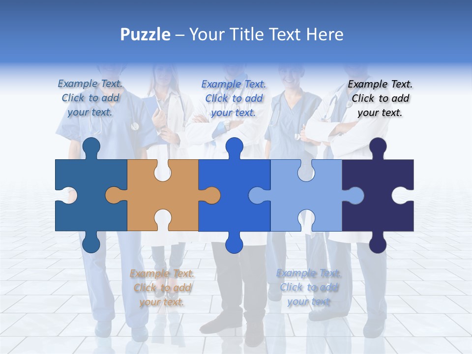 Nurse Doctor Smiling PowerPoint Template