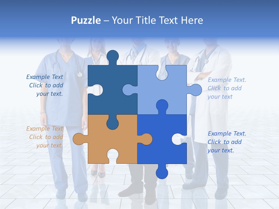 Nurse Doctor Smiling PowerPoint Template