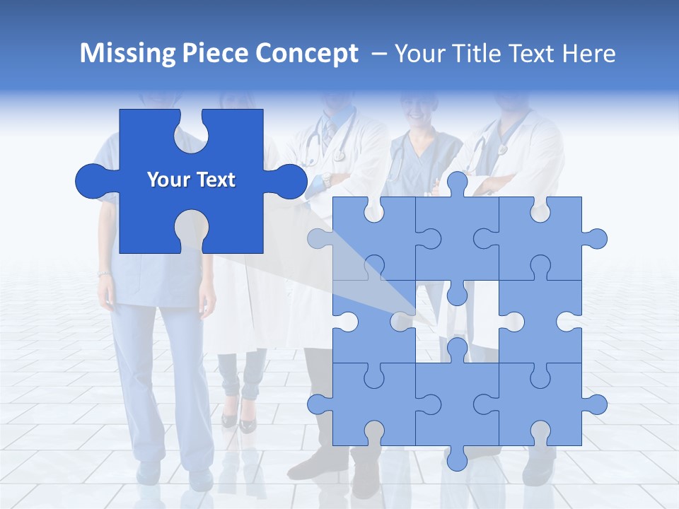 Nurse Doctor Smiling PowerPoint Template