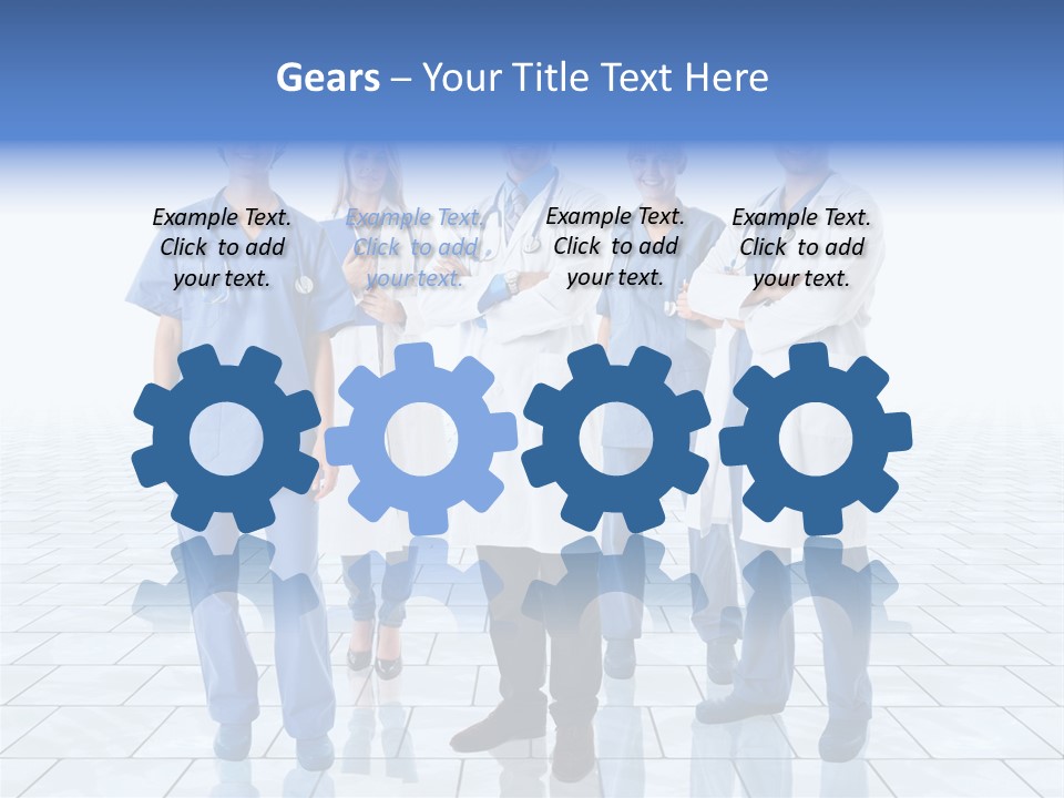 Nurse Doctor Smiling PowerPoint Template