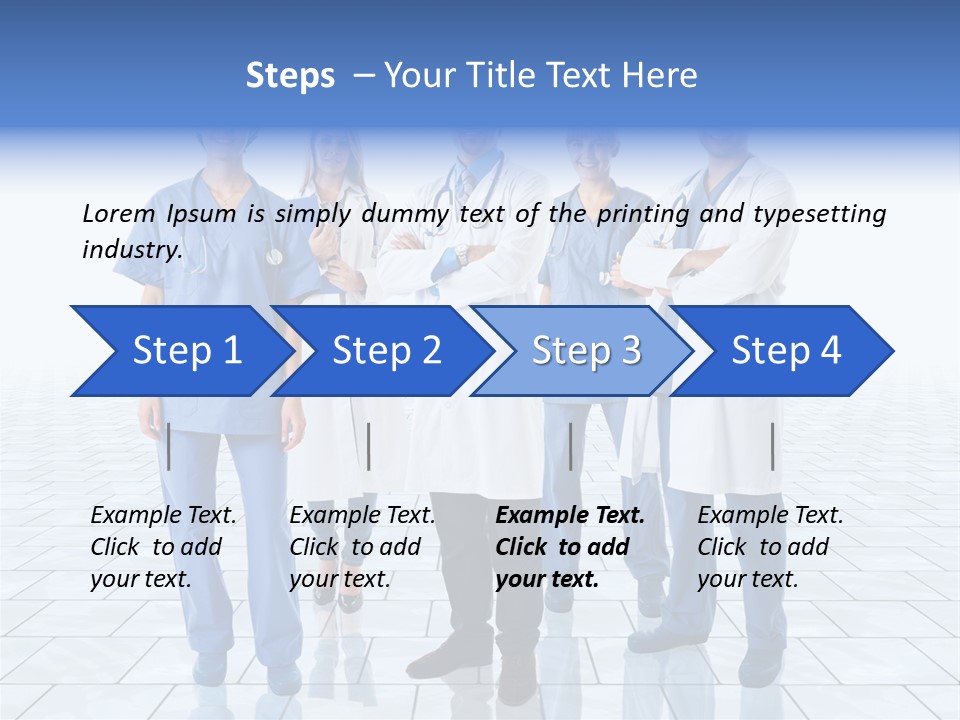 Nurse Doctor Smiling PowerPoint Template
