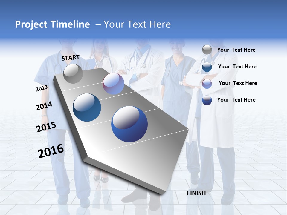 Nurse Doctor Smiling PowerPoint Template