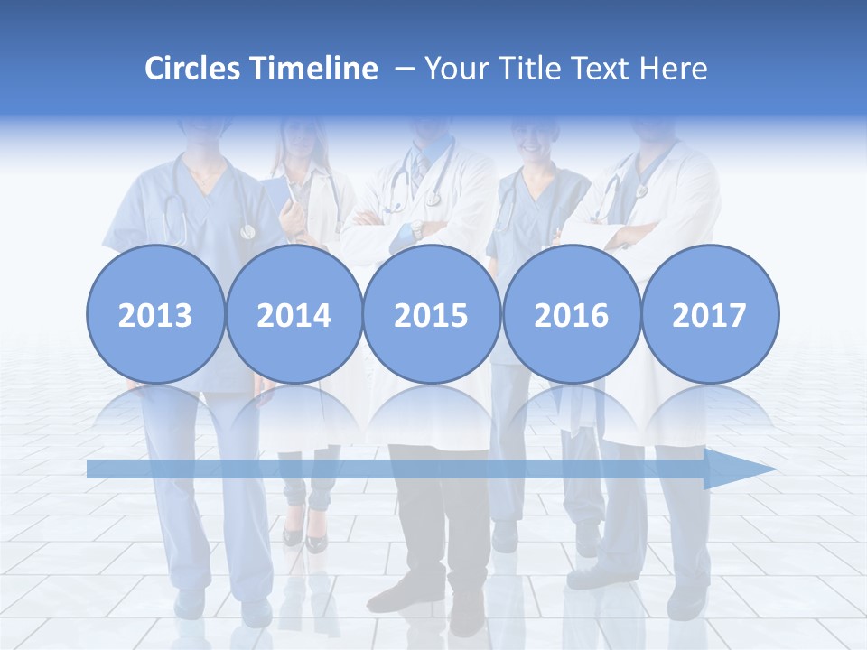 Nurse Doctor Smiling PowerPoint Template