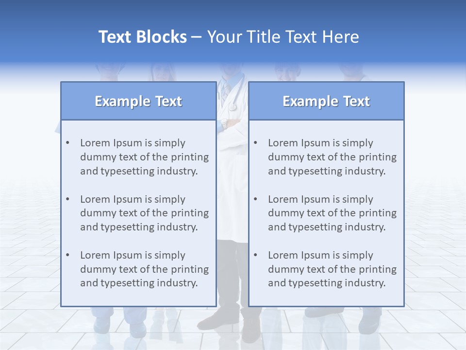 Nurse Doctor Smiling PowerPoint Template