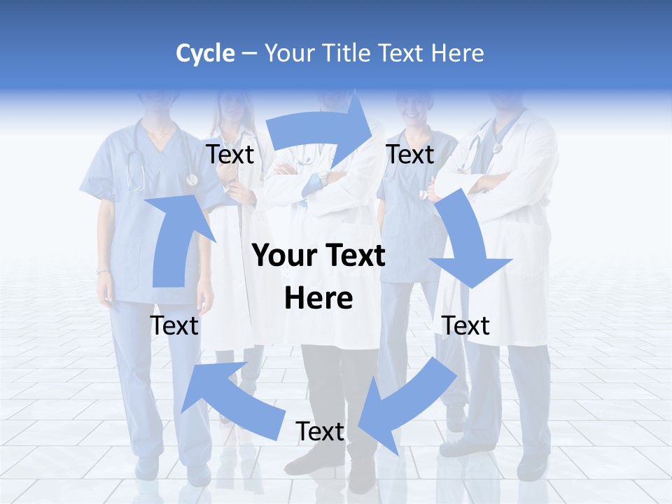 Nurse Doctor Smiling PowerPoint Template