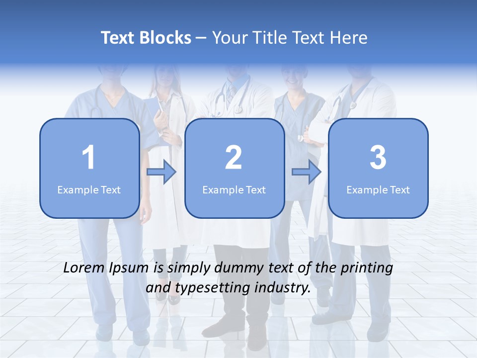 Nurse Doctor Smiling PowerPoint Template