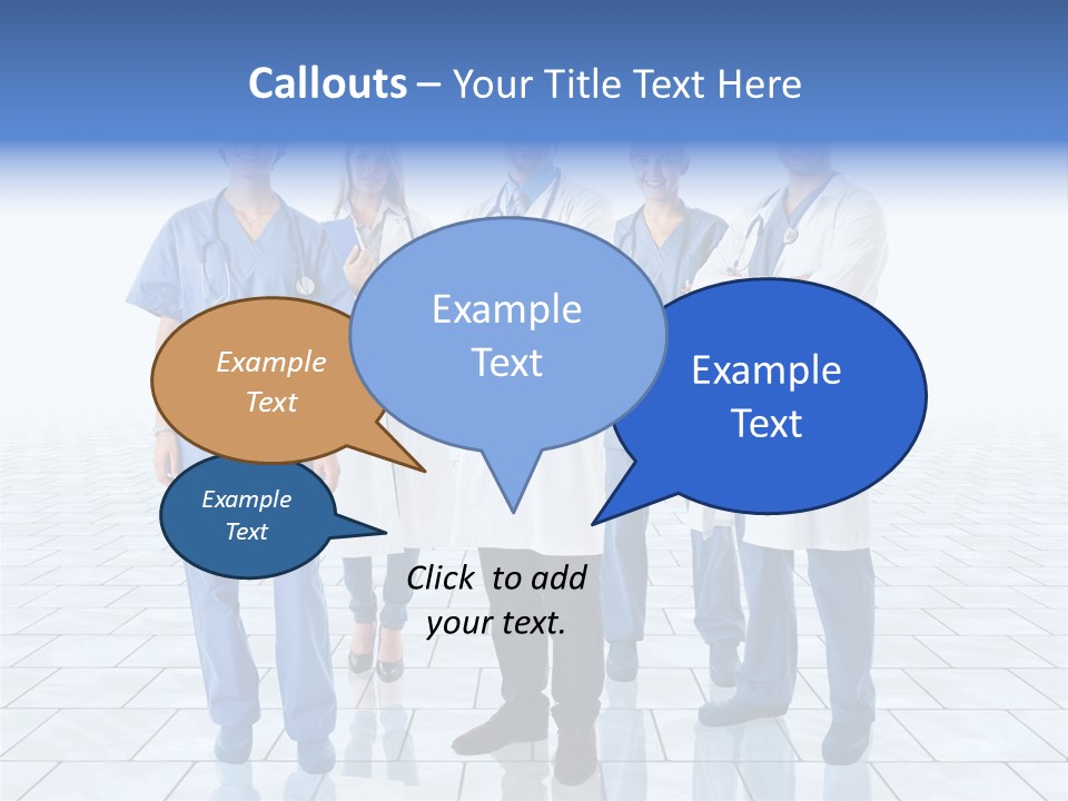 Nurse Doctor Smiling PowerPoint Template