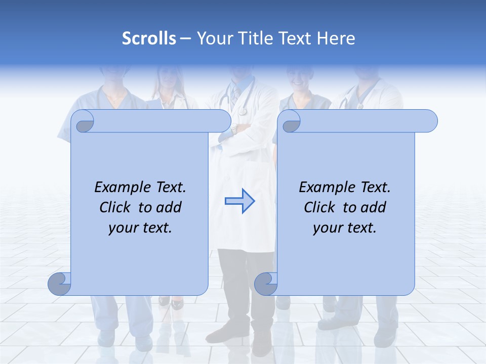 Nurse Doctor Smiling PowerPoint Template