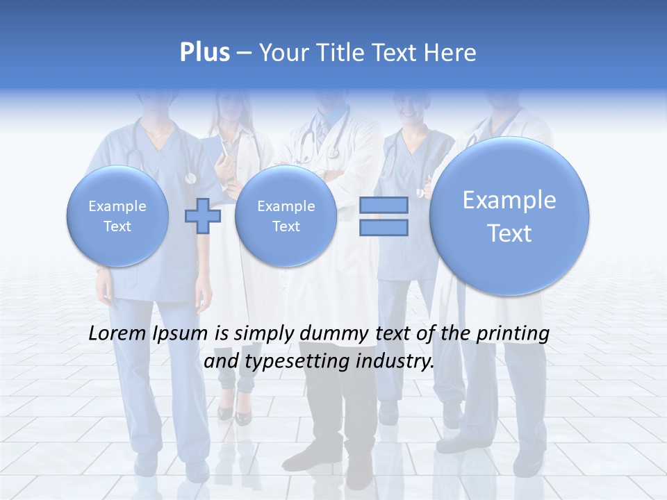 Nurse Doctor Smiling PowerPoint Template