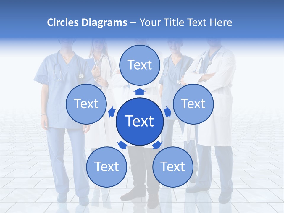 Nurse Doctor Smiling PowerPoint Template