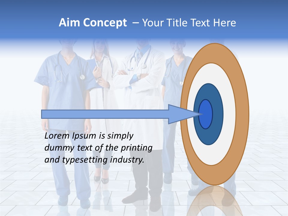 Nurse Doctor Smiling PowerPoint Template