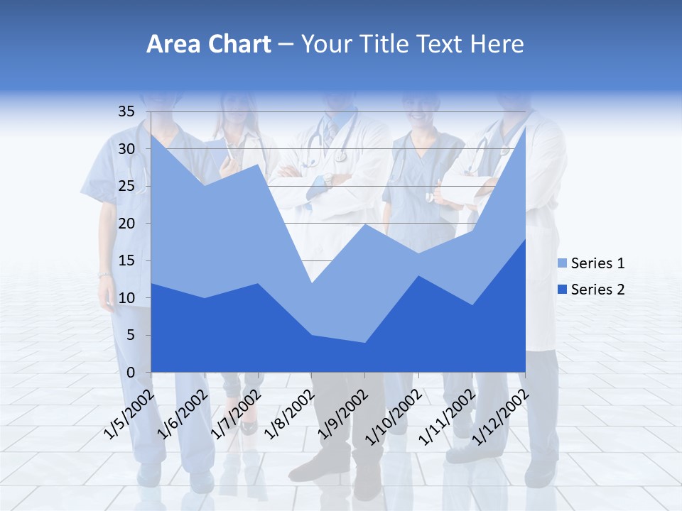 Nurse Doctor Smiling PowerPoint Template