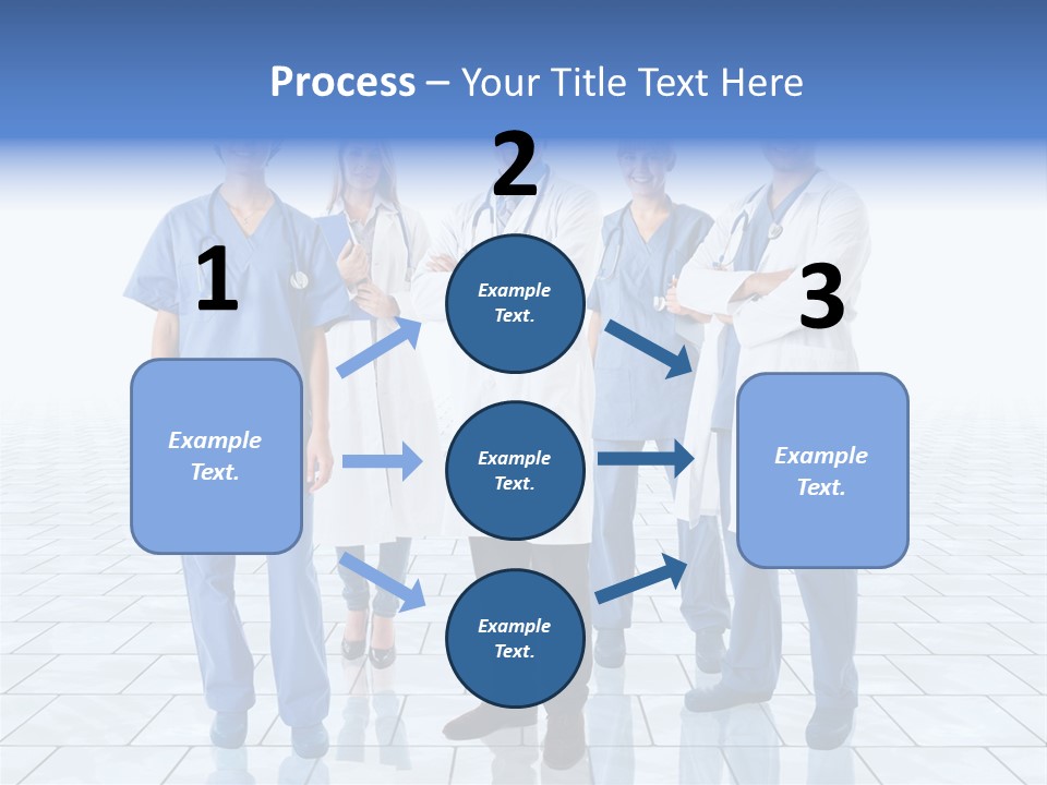 Nurse Doctor Smiling PowerPoint Template