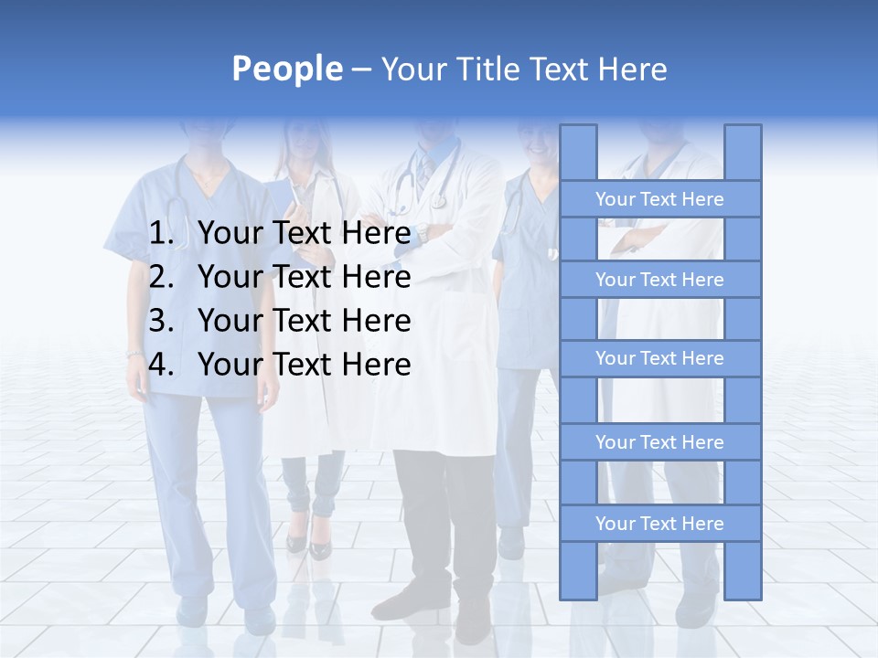 Nurse Doctor Smiling PowerPoint Template