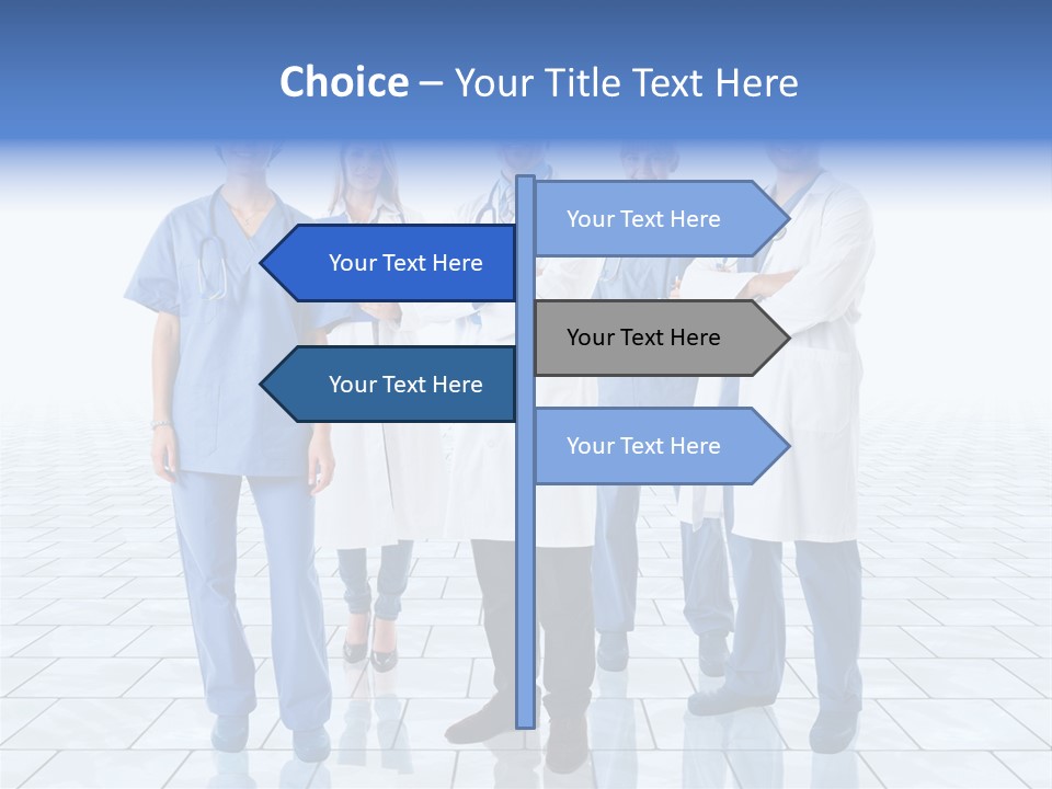 Nurse Doctor Smiling PowerPoint Template
