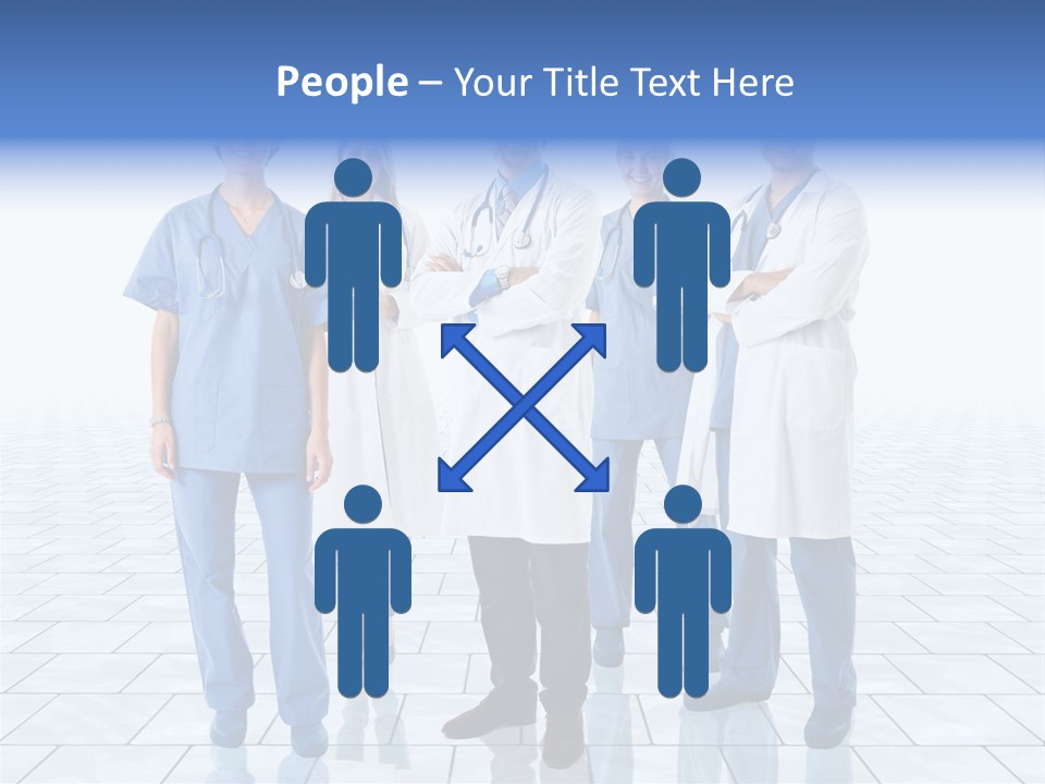 Nurse Doctor Smiling PowerPoint Template