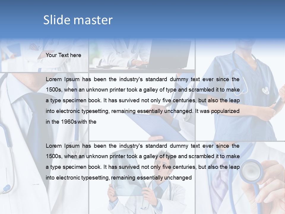 Medical Clinic Care PowerPoint Template