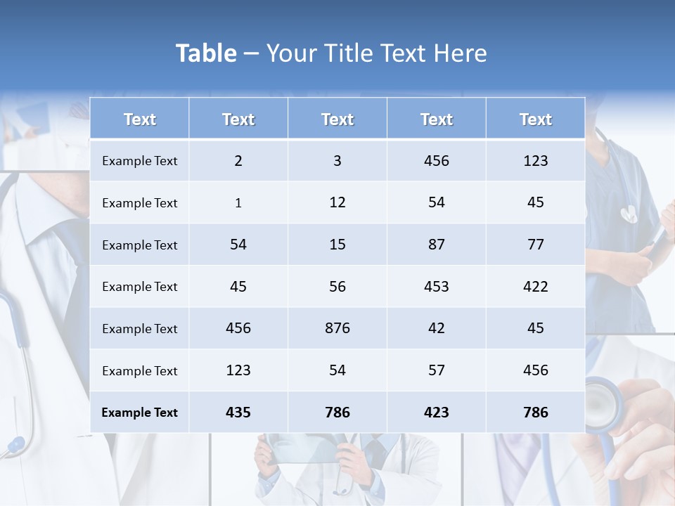 Medical Clinic Care PowerPoint Template