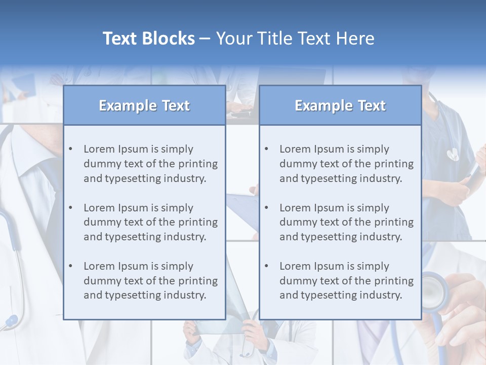 Medical Clinic Care PowerPoint Template