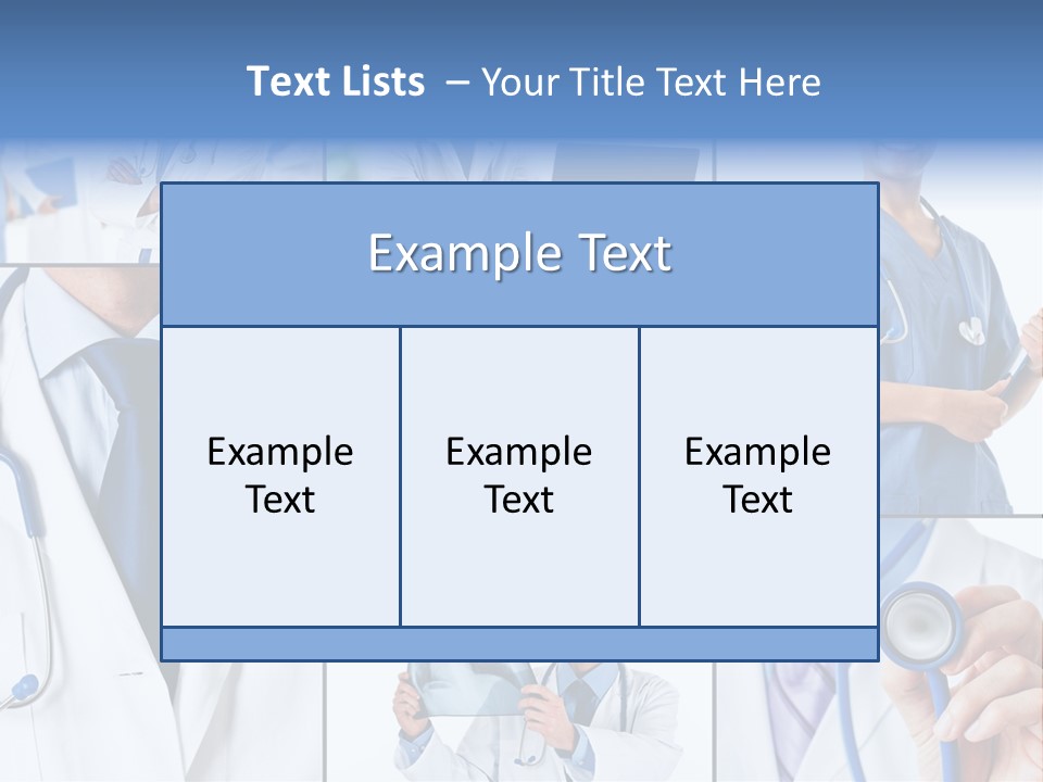 Medical Clinic Care PowerPoint Template