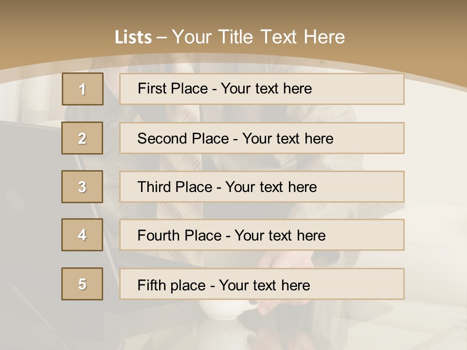 Manager Professional Formal PowerPoint Template