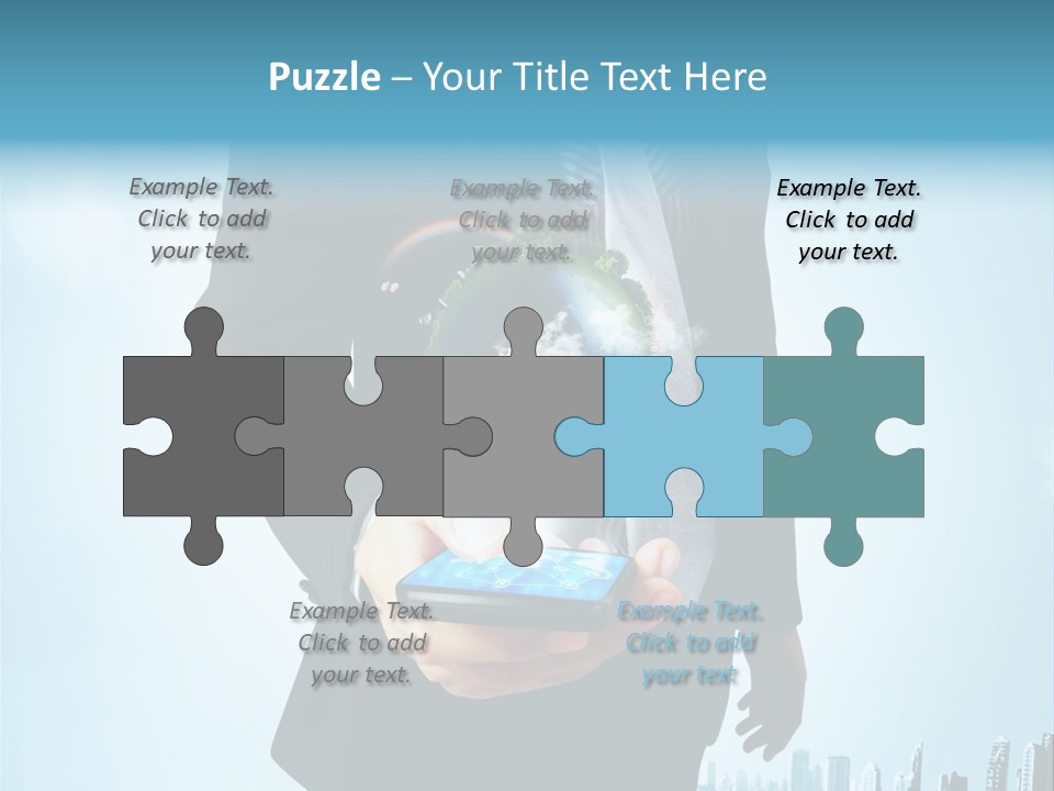Internet Send Concept PowerPoint Template