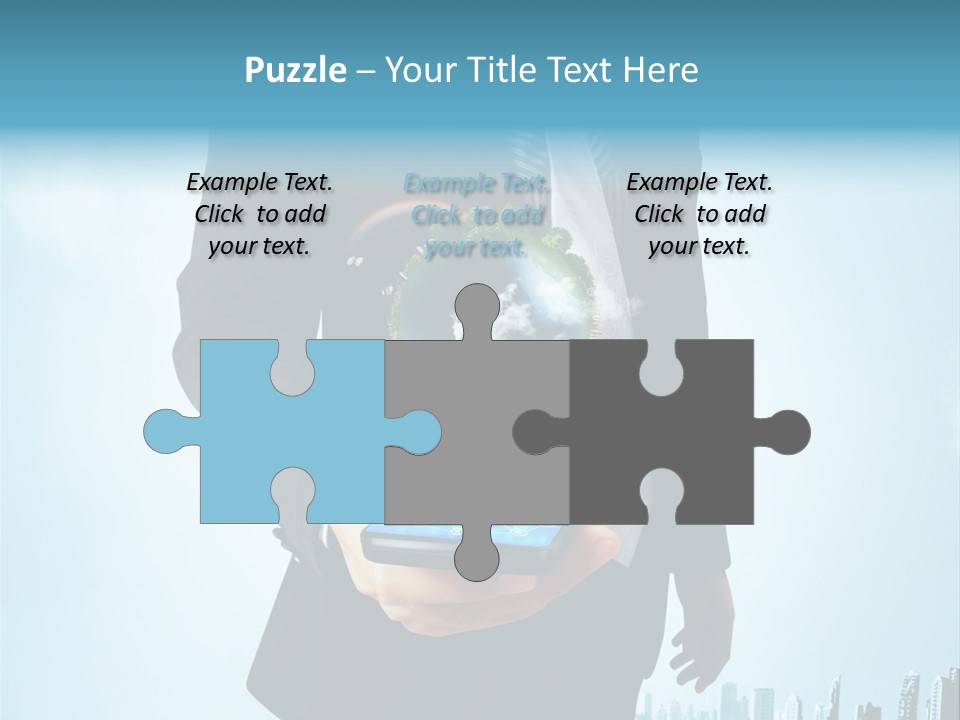 Internet Send Concept PowerPoint Template