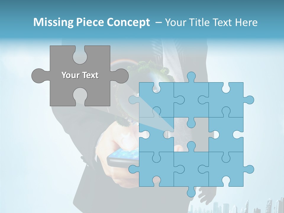 Internet Send Concept PowerPoint Template