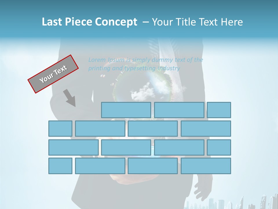 Internet Send Concept PowerPoint Template
