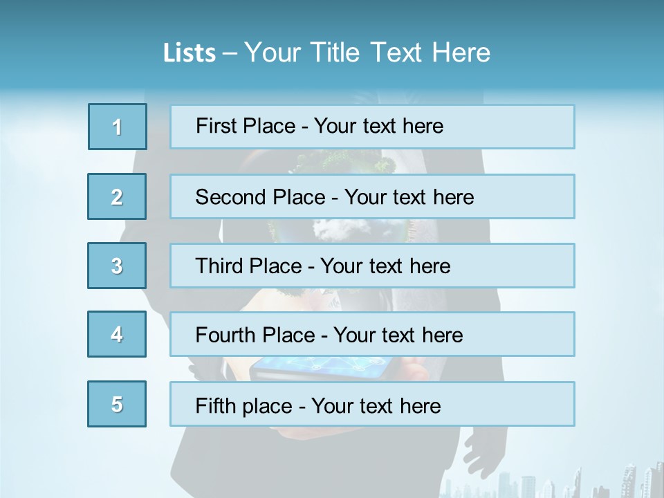 Internet Send Concept PowerPoint Template
