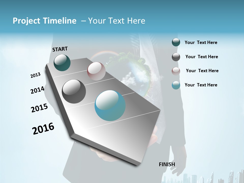 Internet Send Concept PowerPoint Template